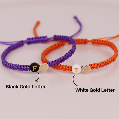 Custom Initial Bracelets For Couples and Friendships