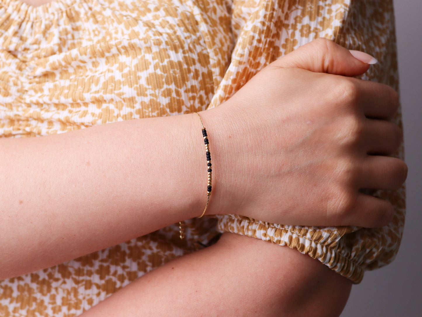 Personalized Dainty Morse Code Bracelet