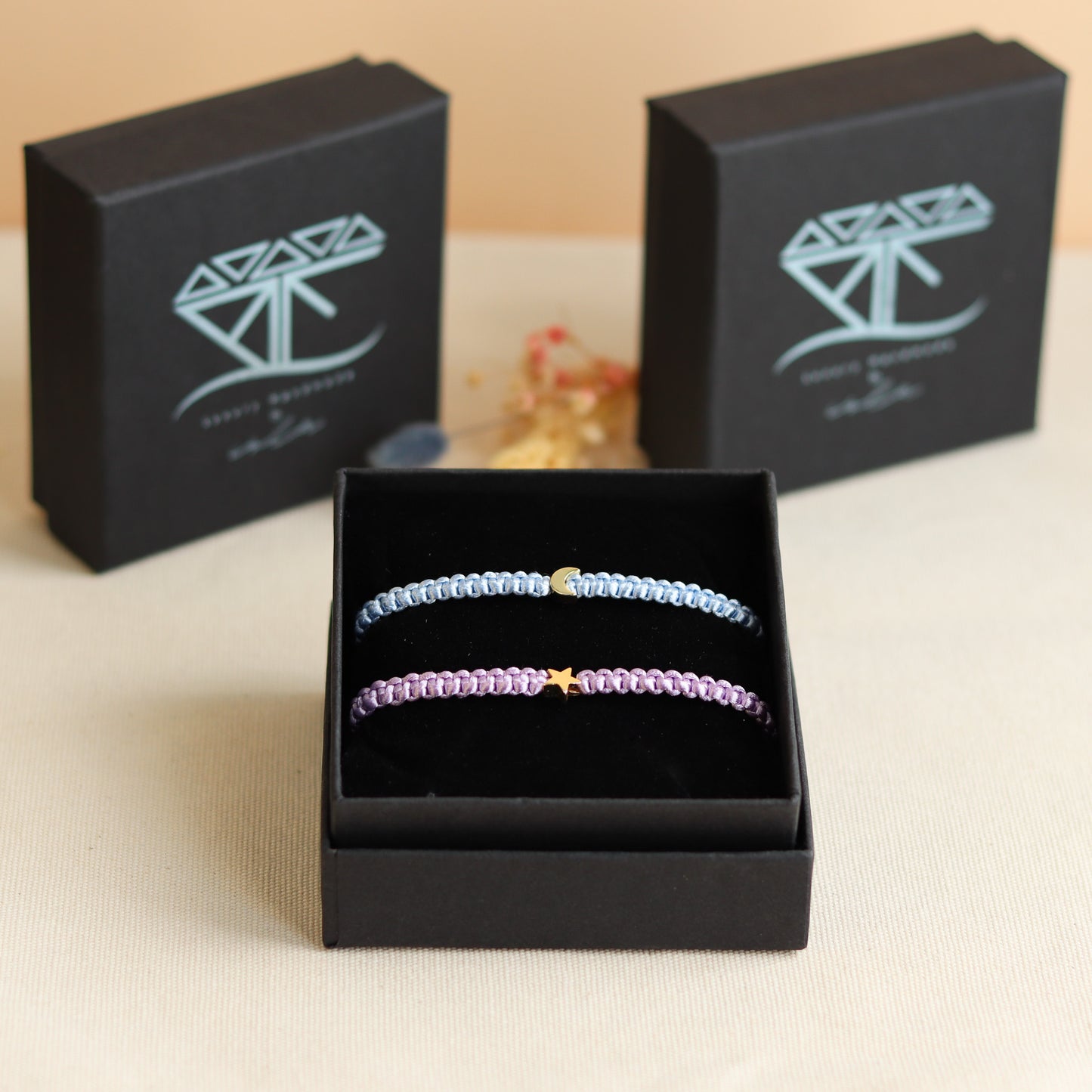 Moon - Star Matching Bracelets Set