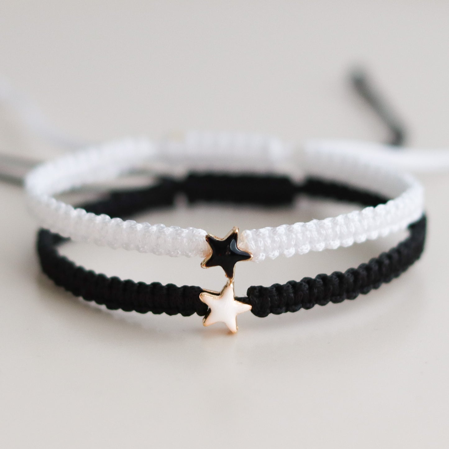 Personalized Colorful Star Beaded Matching Bracelets