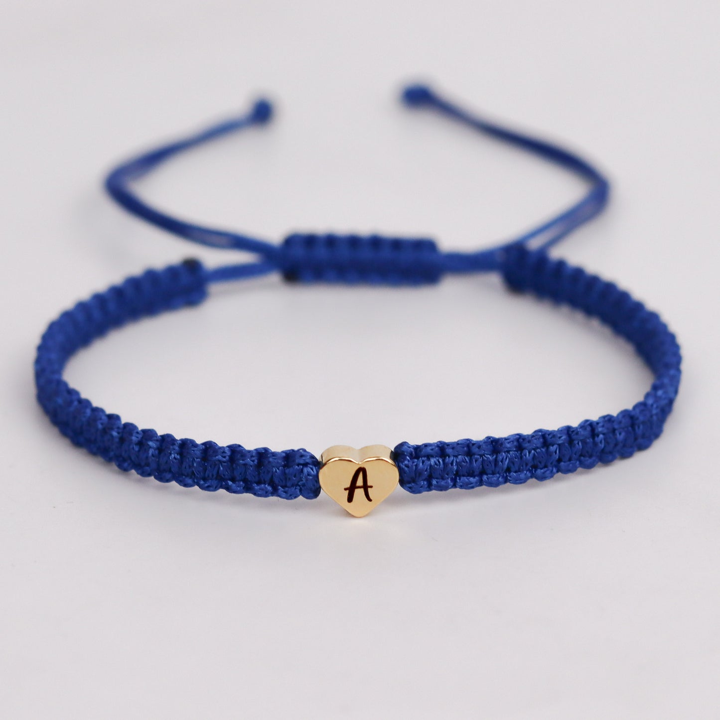 Set of 2 Custom Initial Bracelets for Couple and Friendships